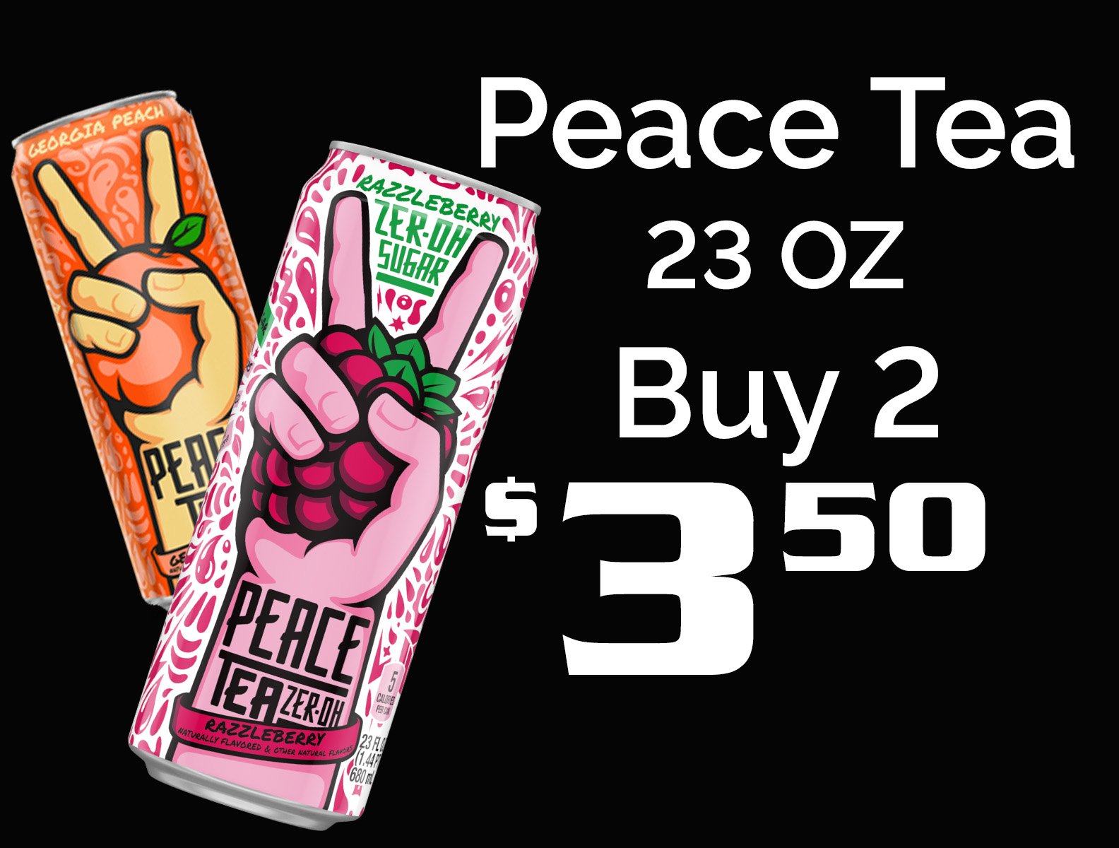 PEACE TEA 23OZ